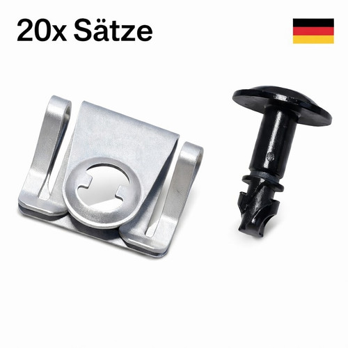 20x unterfahrschutz clips - 20x,