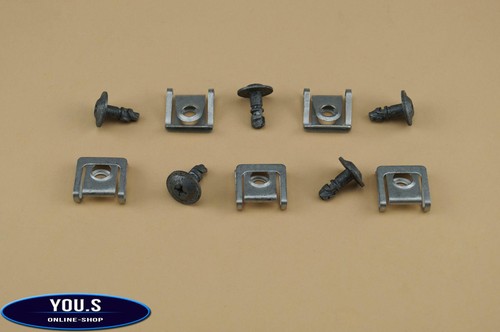 Set halteklammer motorschutz - halteklammer,